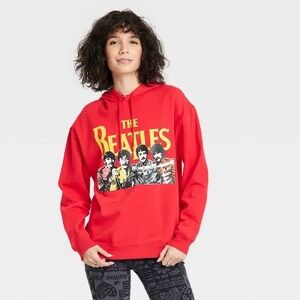 Apple Corps Shirts Unisex Beatles Red Hoodie size S